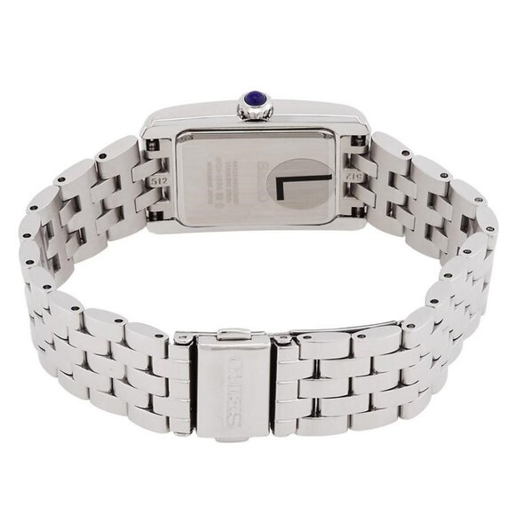 NWT Authentic Seiko Classic Quartz Crystal Silver Dial Women's Watch - Picture 3 of 3